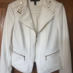 WHBM White Blazer Sz. 2, Very Flattering!